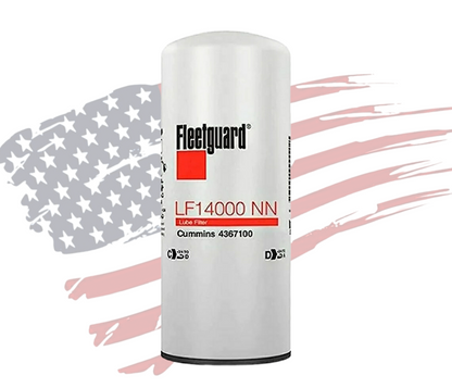 Genuine Fleetguard - Cummins Filtration LF14000NN - FF5825NN - FS19765 Fleetguard Kit de filtros para Cummins