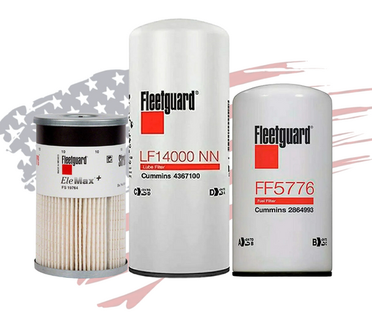 FF5776 LF14000 FS19764 FLEETGUARD Maintenance Filter Kit for CUMMINS ISX